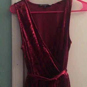 Velvet Gaucho Jumpsuit